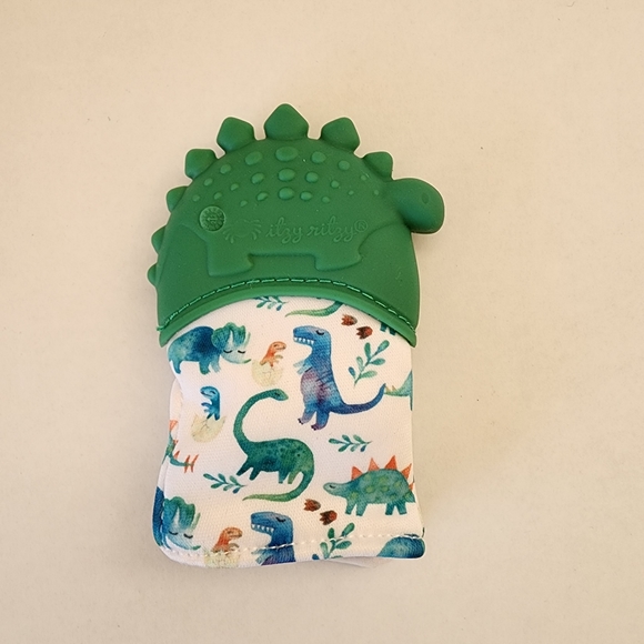Itzy Mitt by itzy ritzy 3m & up Teether Dino - Picture 3 of 4
